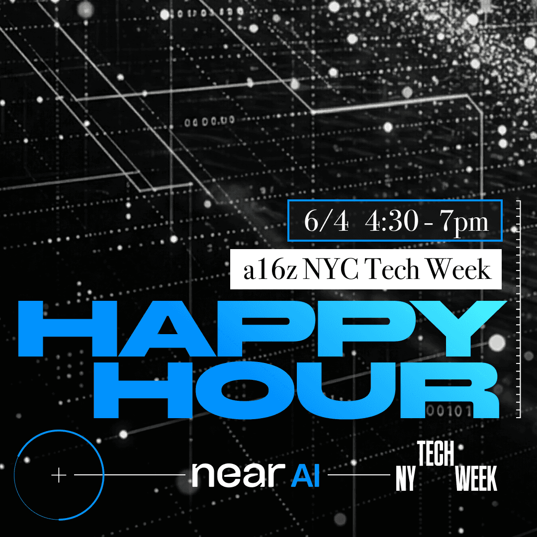 NEAR AI Happy Hour @ NYC Tech Week